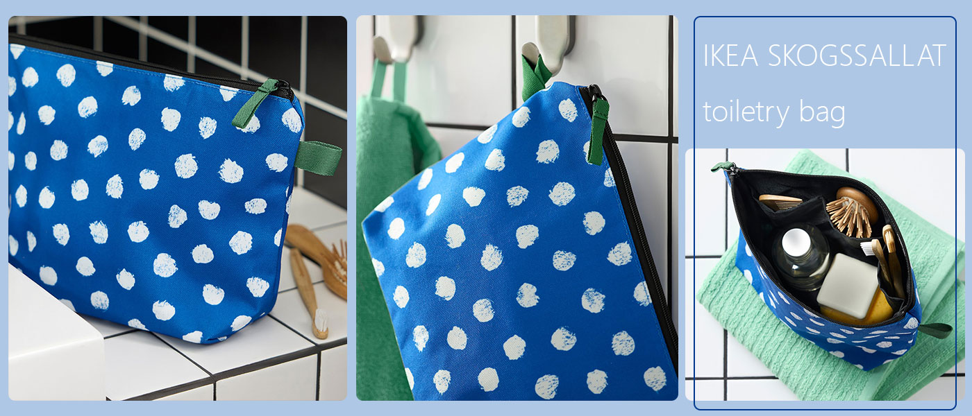 کیف لوازم آرایش ایکیا مدل IKEA SKOGSSALLAT